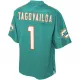 Tua Tagovailoa Miami DolphinsPlayer Jersey - Aqua - uafactory