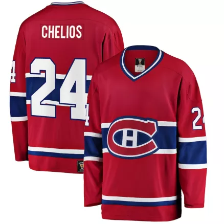 Chris Chelios #24 Montreal Canadiens Fanatics Branded Premier Breakaway Retired Player Jersey - Red - uafactory