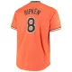 Cal Ripken Jr. Baltimore Orioles Alternate Cooperstown Collection Replica Player Jersey - Orange - uafactory