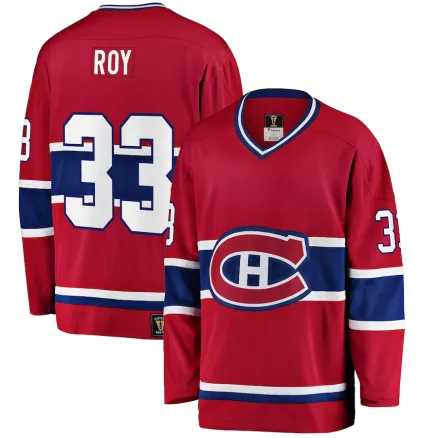 Patrick Roy #33 Montreal Canadiens Fanatics Branded Premier Breakaway Retired Player Jersey - Red - uafactory