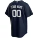 Men's New York Yankees Nike Navy Alternate 2020 Replica Custom Jersey - uafactory