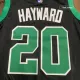 Boston Celtics Hayward #20 Swingman Jersey Black - Statement Edition - uafactory