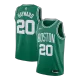 Boston Celtics Hayward #20 Swingman Jersey Green - Association Edition - uafactory