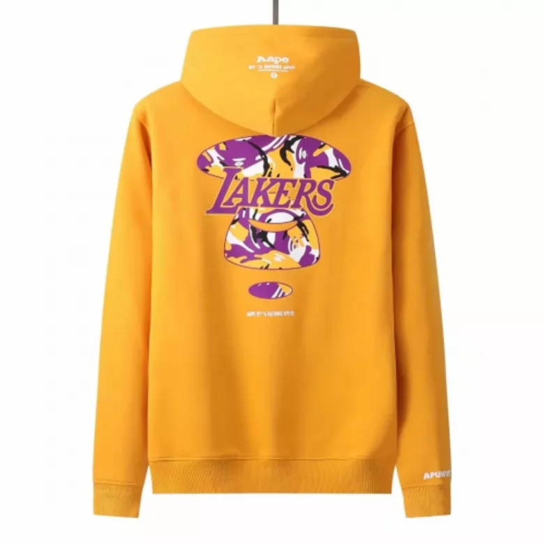 Man's Los Angeles Lakers Hoodie Yellow - uafactory