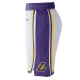 Los Angeles Lakers 2019/20 NBA Shorts White For Man - uafactory