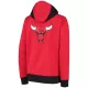 Man's Chicago Bulls Hoodie Jacket Red - uafactory