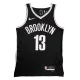 Brooklyn Nets James Harden #13 Swingman Jersey Black - Association Edition - uafactory