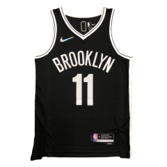 Brooklyn Nets Kyrie Irving #11 Nike Black Swingman NBA Jersey - Icon Edition