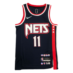Brooklyn Nets Kyrie Irving #11 Nike Navy 2021/22 Swingman NBA Jersey - City Edition