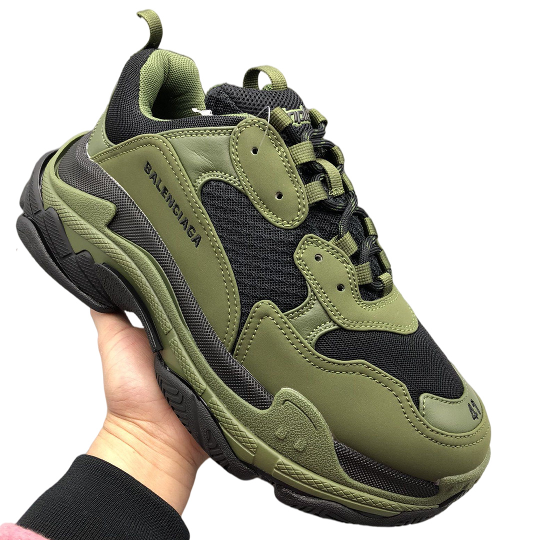Balenciaga Triple S Sneaker "Green" - 536737W2CA11033