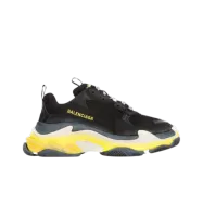 Balenciaga Triple S Sneaker "Black Yellow" - 531388W090G1087 - uafactory