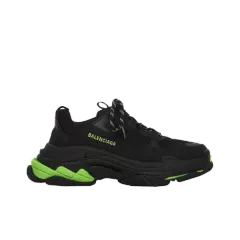 Balenciaga Triple S Sneaker "Black Green" - 536737W3BK11035