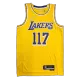Los Angeles Lakers MASTER CHIEF #117 2021/22 Swingman Jersey Gold - Association Edition - uafactory