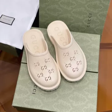 Gucci Men's slip on sandal White - uafactory