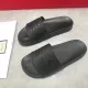 Gucci Logo Rubber Slide Sandal Black - uafactory