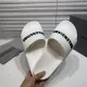 Balenciaga Piscine Slide Sandals White - uafactory