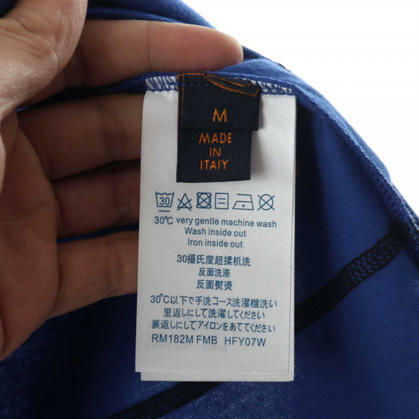 Louis Vuitton X NBA Embroidery Detail T-Shirt – Milk Navy