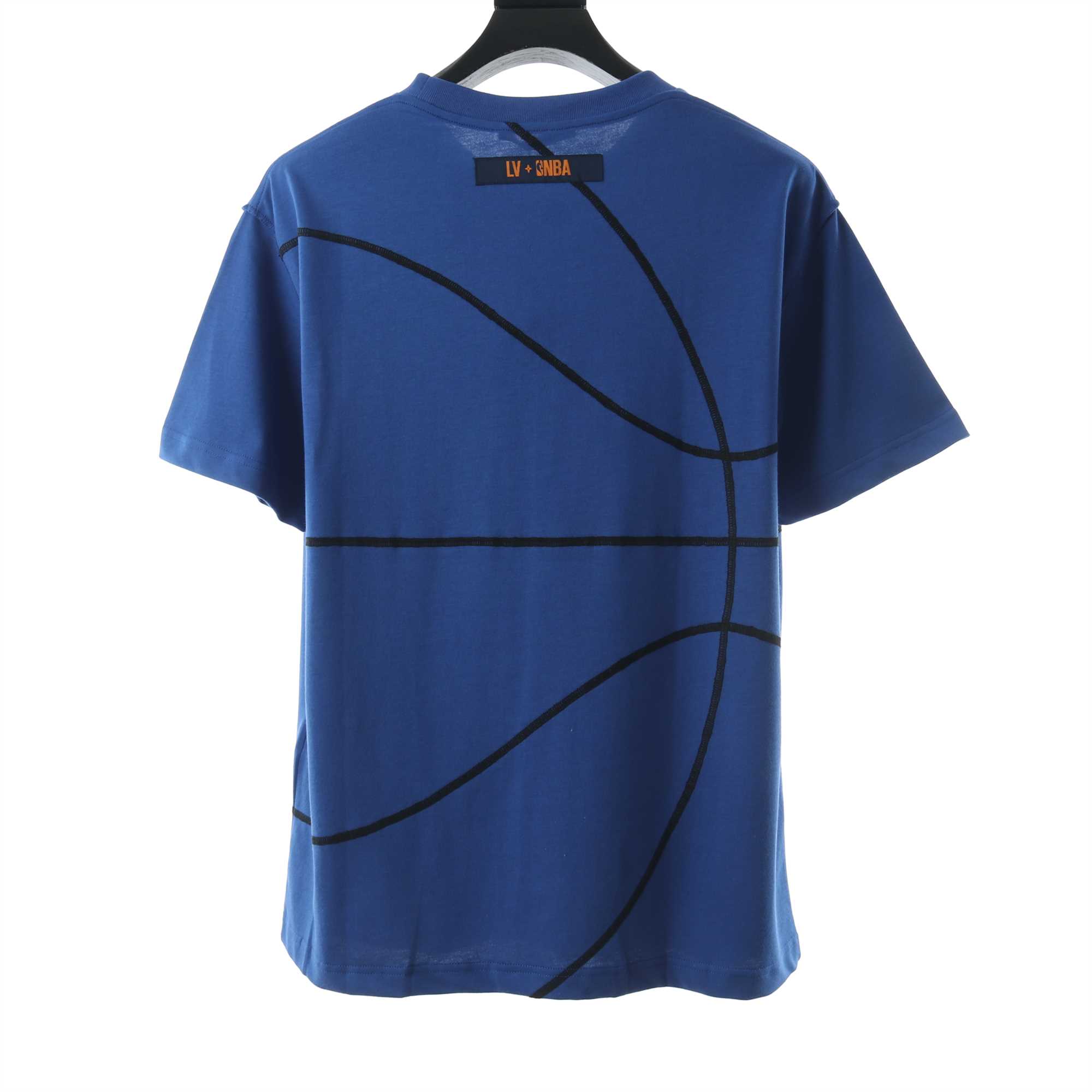 Louis Vuitton X NBA Embroidery Detail T-Shirt – Milk Navy