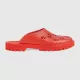 Gucci Men's slip on sandal Red - uafactory
