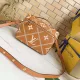 Louis Vuitton Pochette Metis Bag Embroidered Embossed Supple Grained Cowhide - uafactory