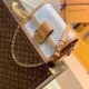 Louis Vuitton Dauphine MM Handbag Ecru Caramel Since 1854 Jacquard