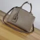 Louis Vuitton Grand Palais Tote Gray Monogram Embossed Grained Cowhide Leather - uafactory