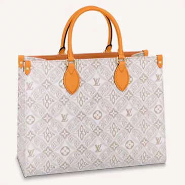 Louis Vuitton OnTheGo MM Tote Bag Since 1854 Jacquard Cowhide Leather - uafactory