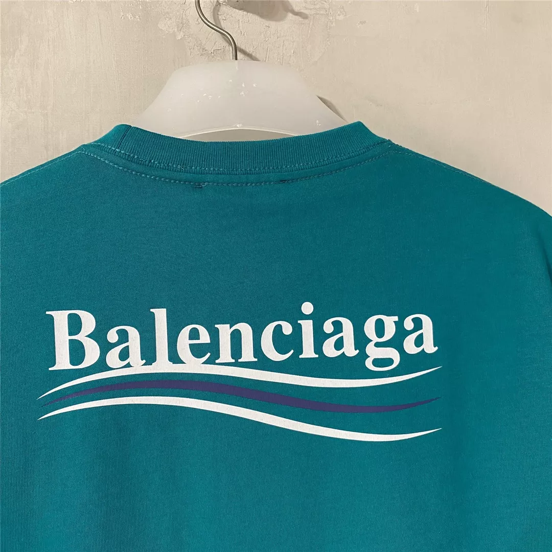 Balenciaga Classic Green Coke T Shirt - uafactory