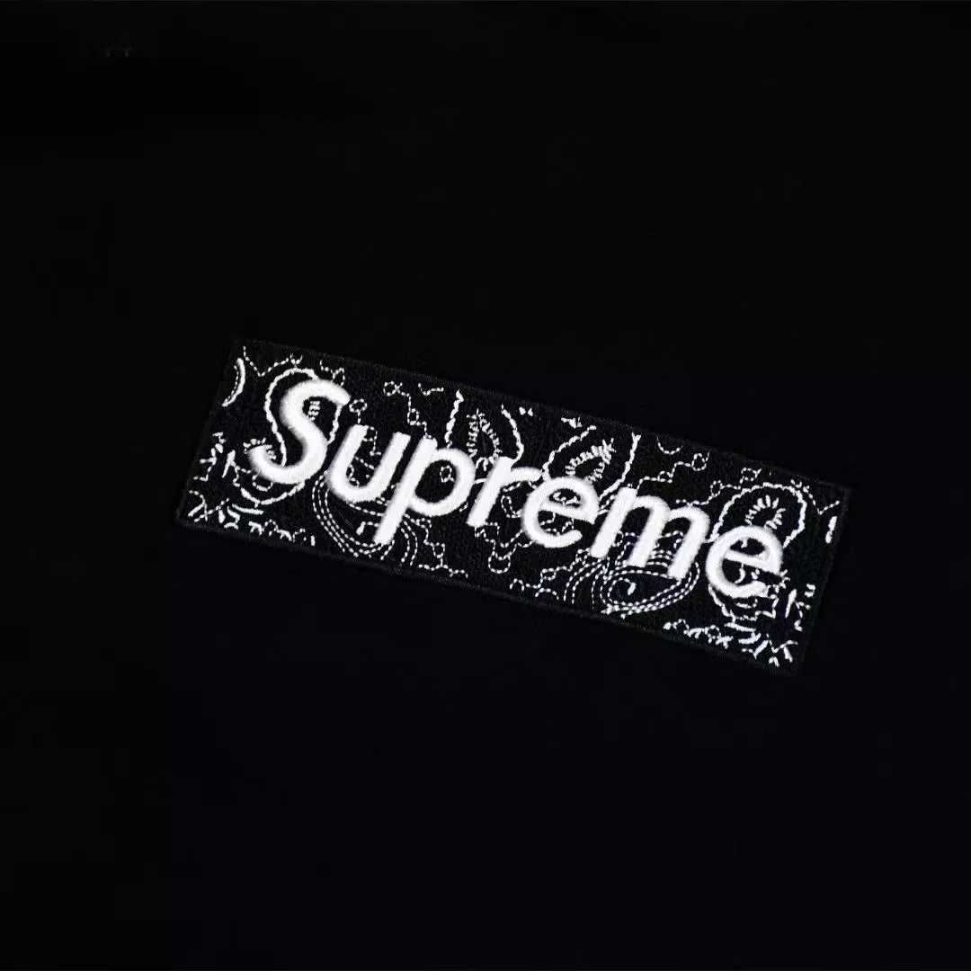 Supreme Bandana Box Logo Hooded Sweatshirt 