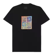 Givenchy Black Josh Smith Edition Logo T-Shirt - uafactory
