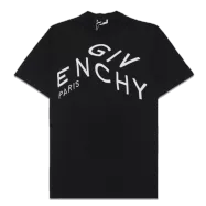 Givenchy Refracted Design Logo Embroidered T-Shirt - uafactory
