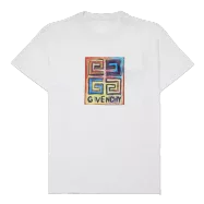 Givenchy White Josh Smith Edition Logo T-Shirt - uafactory