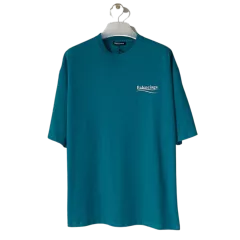 Balenciaga Classic Green Coke T Shirt - uafactory