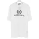 Balenciaga White BB Print T-shirt - uafactory