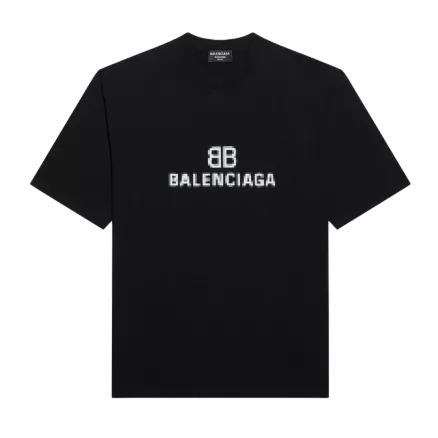 Balenciaga BB Pixel T-shirt in black - uafactory