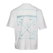 Off White Virgil Abloh Arrow Marker Skate T-shirt White - uafactory