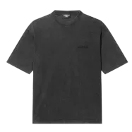 Balenciaga Logo T-shirt Medium Fit In Black - uafactory