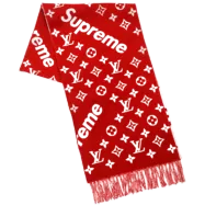 Supreme x Louis Vuitton Monogram Scarf-red - uafactory