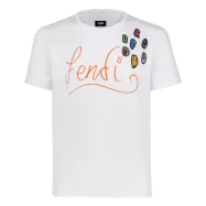 Fendi T-Shirt White jersey - uafactory