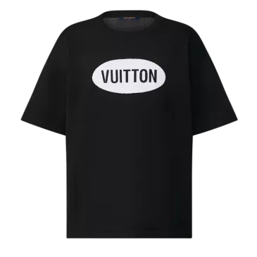 Louis Vuitton Intarsia Jacquard Crewneck T-shirt - uafactory