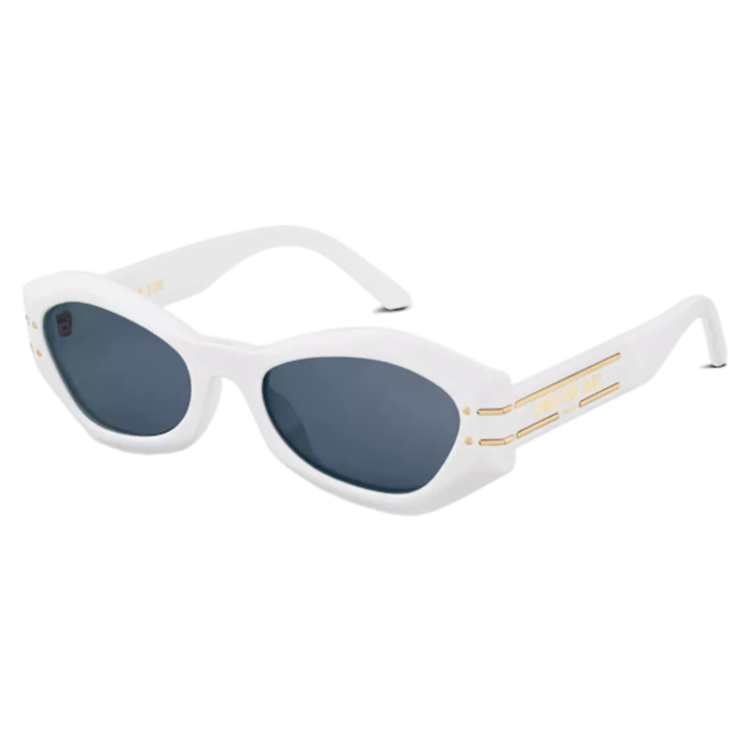 DIOR White Butterfly Sunglasses - uafactory
