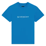GIVENCHY Reverse Jersey T-shirt Blue - uafactory