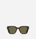 DIOR Brown Tortoiseshell-Effect Rectangular Sunglasses - uafactory