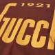 Gucci '1921 Gucci' Logo T-Shirt in Brown - uafactory