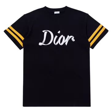 Dior Relaxed Fit T-shirt in Black - uafactory