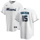 Men's Miami Marlins Brian Anderson #15 Nike White Home 2020 Replica Jersey - uafactory