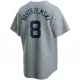 Men's Boston Red Sox Carl Yastrzemski #8 Nike Gray Road Cooperstown Collection Player Jersey - uafactory