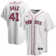 Men's Boston Red Sox Chris Sale  #41 Nike White Alternate 2020 Replica Jersey - uafactory