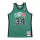 Boston Celtics Paul Pierce #34 07-08 Classics Jersey Green - uafactory