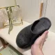 Gucci Women's platform perforated G sandal Black - uafactory